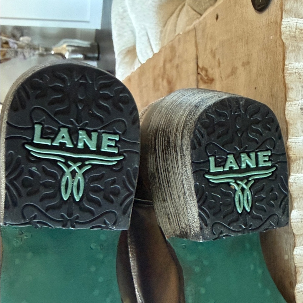 Lane Elegant Gold and Silver Western Boots Women’s 7 - Picture 8 of 8